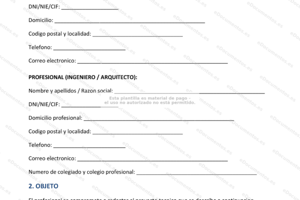 Contrato de proyecto, página 1, imagen redimensionada con texto legal