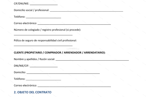 Agente inmobiliario mostrando una propiedad a una pareja, destacando servicios de intermediación y venta de inmuebles.